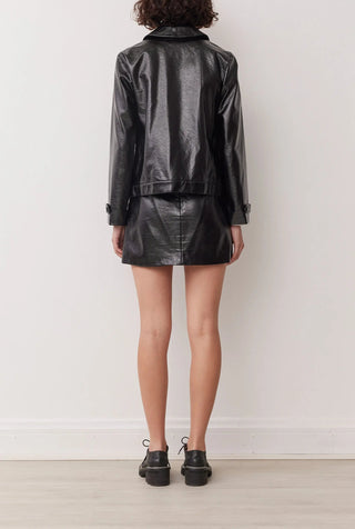 Laneway Puffer Jacket In Noir
